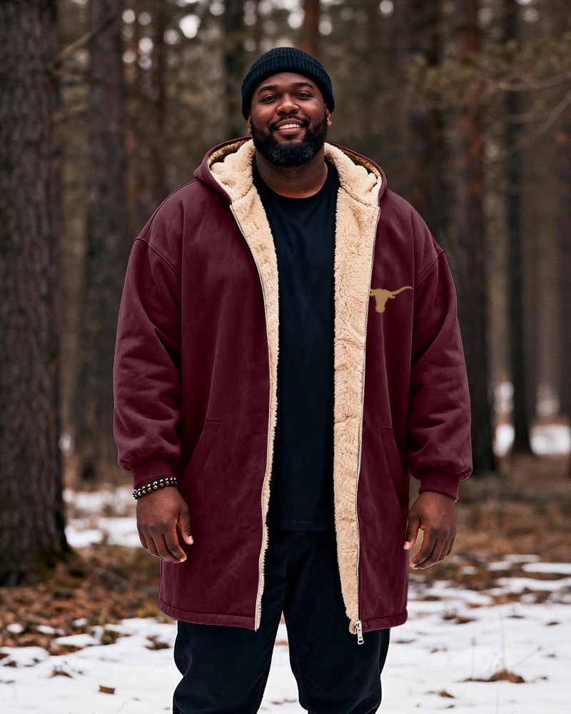 Big & Tall Graphic Hoodie for big men view 5