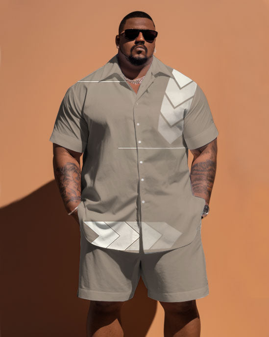 Big & Tall Geometric Jeans for big men view 1