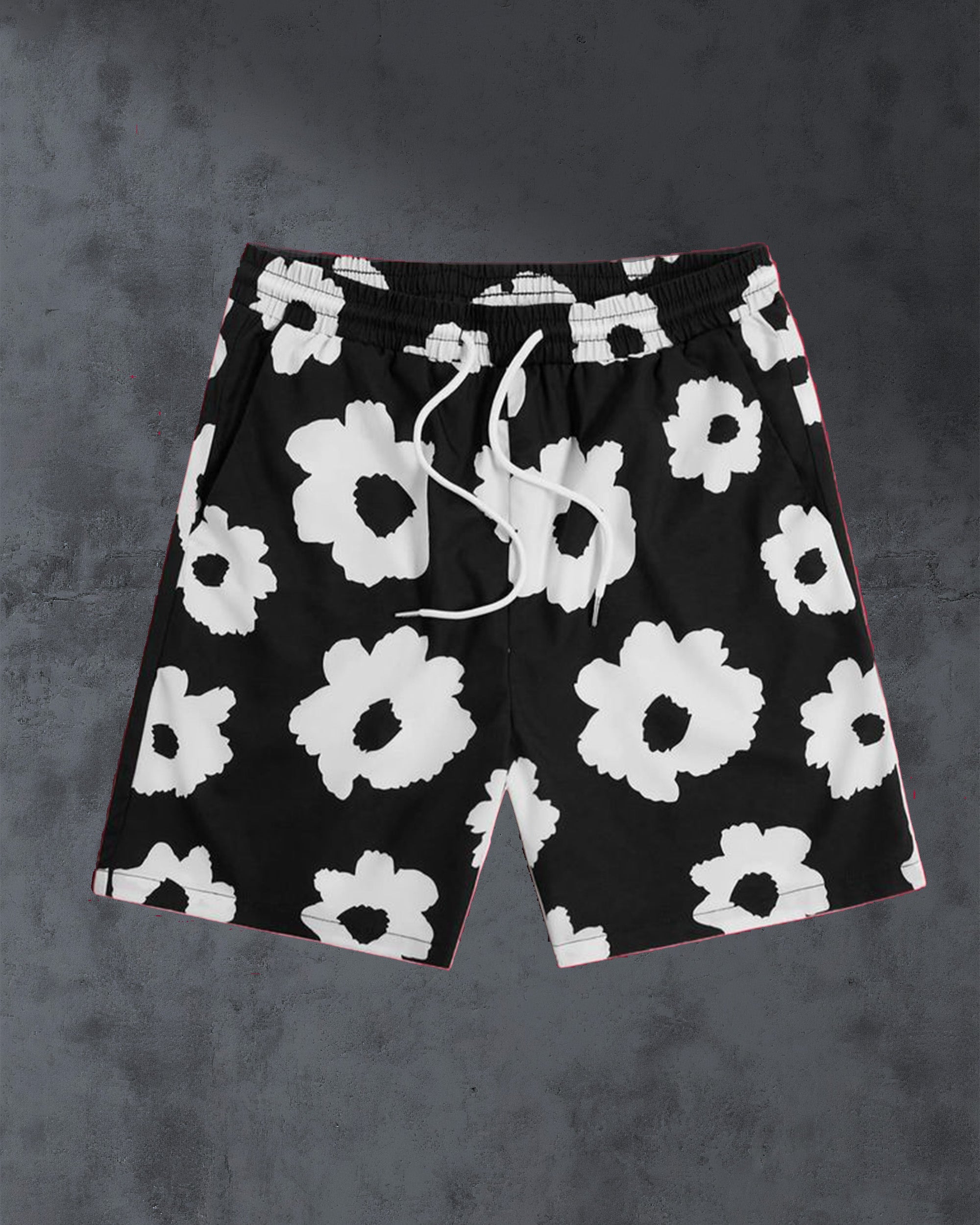 Big & Tall Floral Shorts for big men