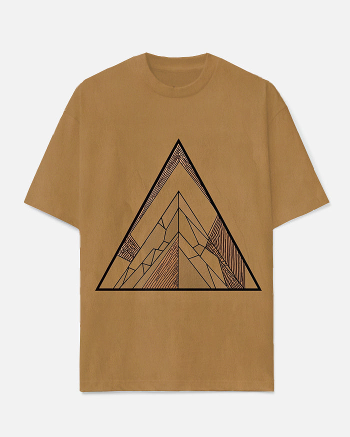 Big & Tall Geometric T-Shirt for big men
