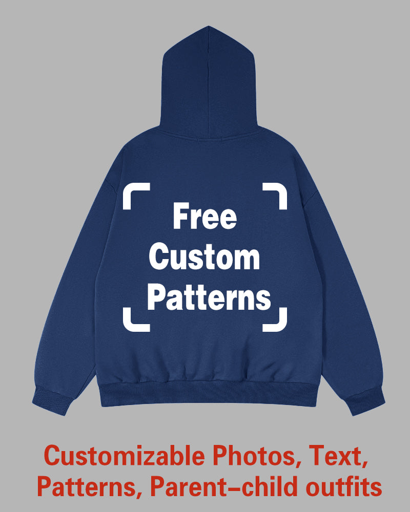 Big & Tall Graphic Hoodie for big men view 3