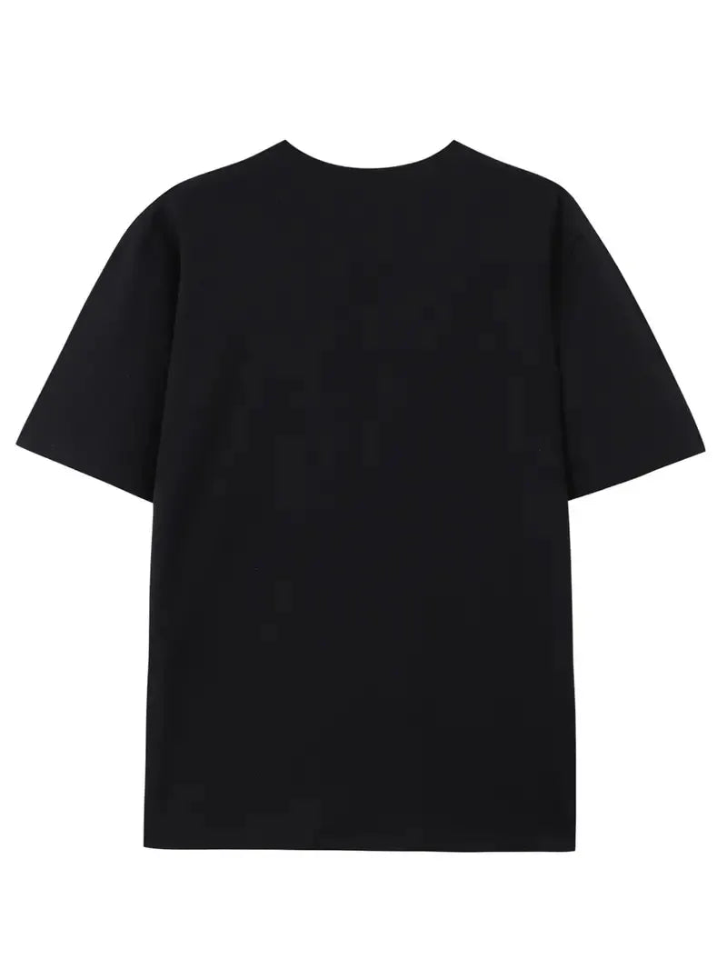 Big & Tall Black Skull T-Shirt for big men view 2