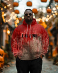 Big & Tall Graphic Hoodie for big men