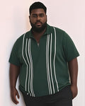 Big & Tall Streetwear Short Sleeve Shirt for big men