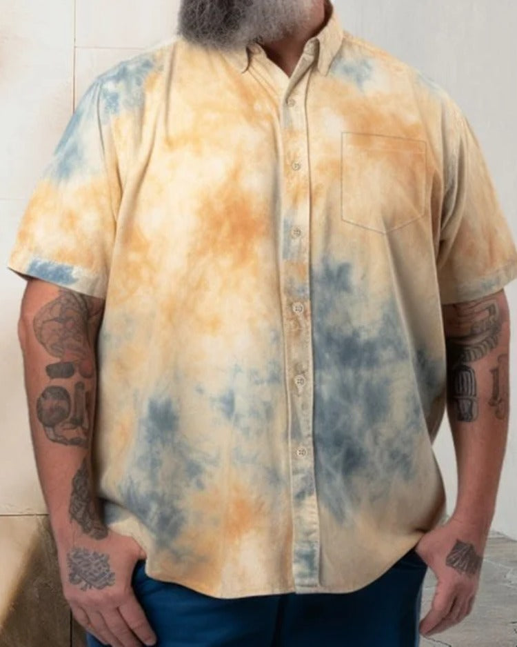 Big & Tall Short Sleeve Shirt for big men view 1