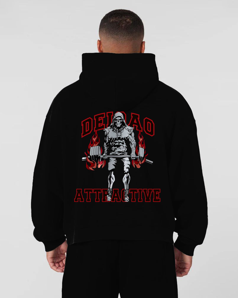 Big & Tall Graphic Hoodie Sweatpants Set for big men view 1