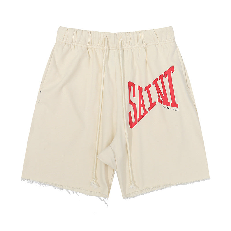 Big & Tall Athletic Streetwear T-Shirt Shorts Set for big men view 2