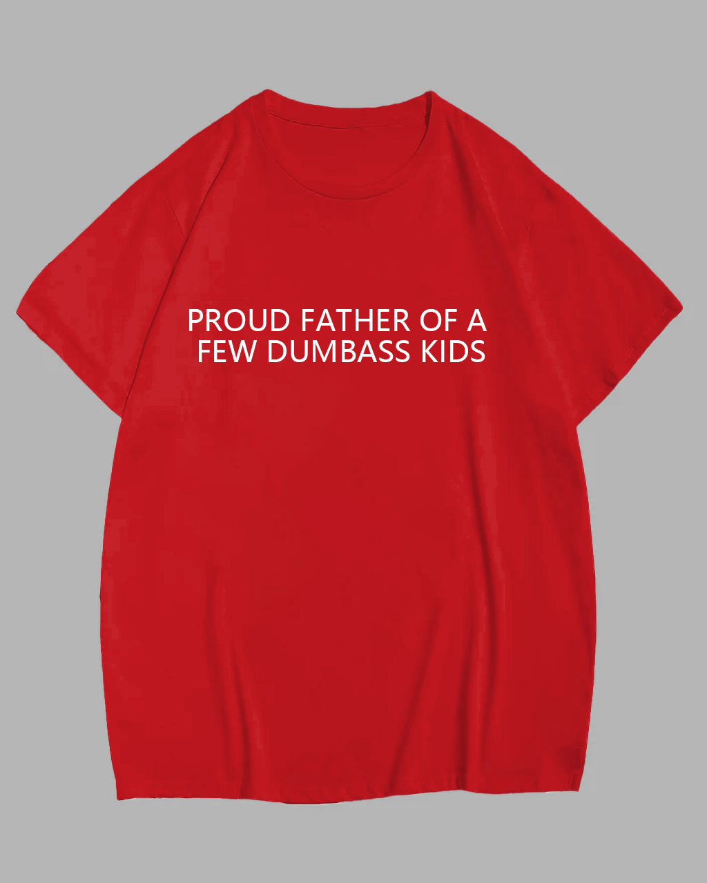 Big & Tall Red Graphic T-Shirt for big men