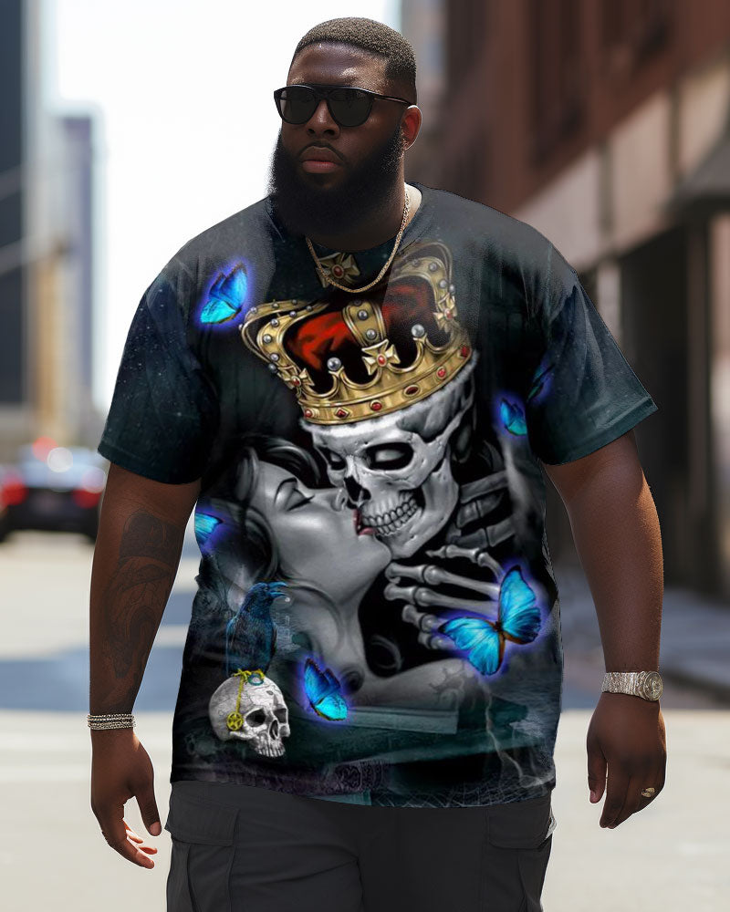 Big & Tall Skull Jeans for big men