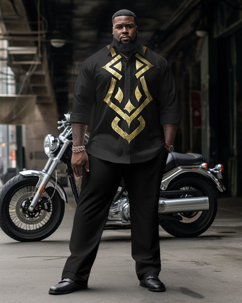 Big & Tall Two-piece Set for big men view 1