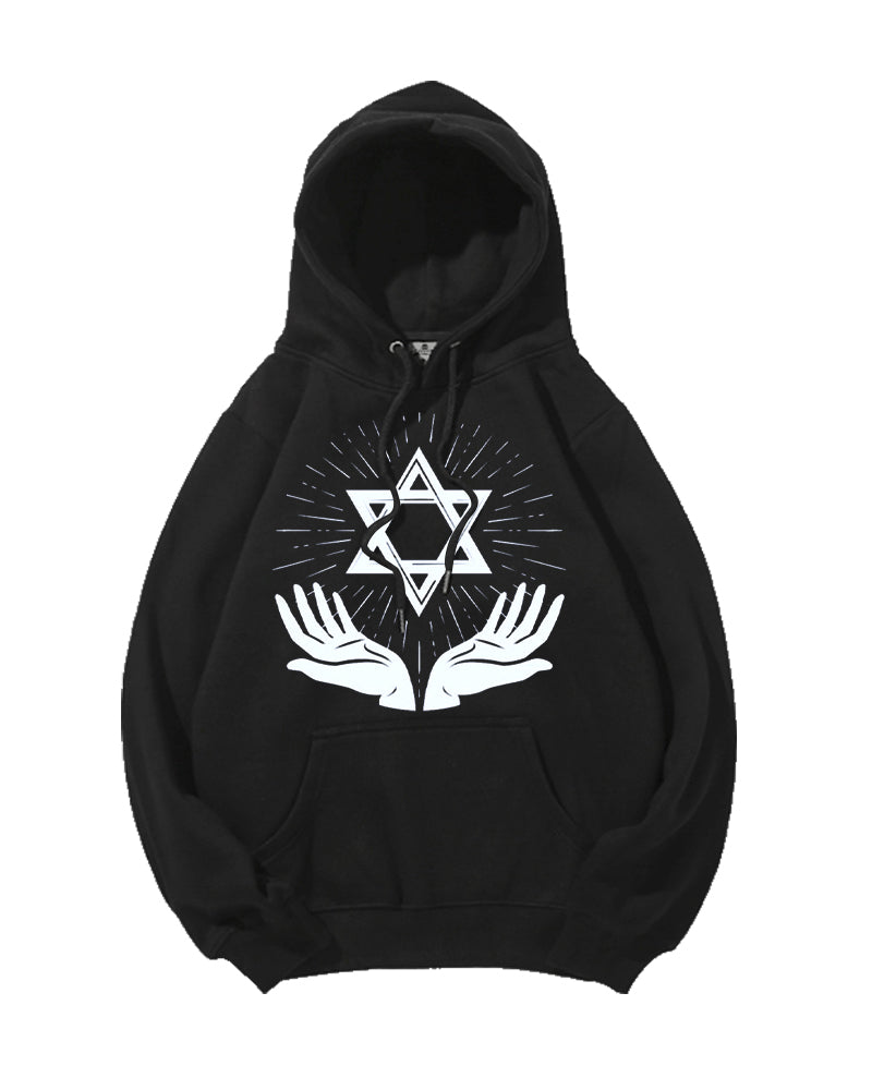 Big & Tall Streetwear Hoodie for big men view 2