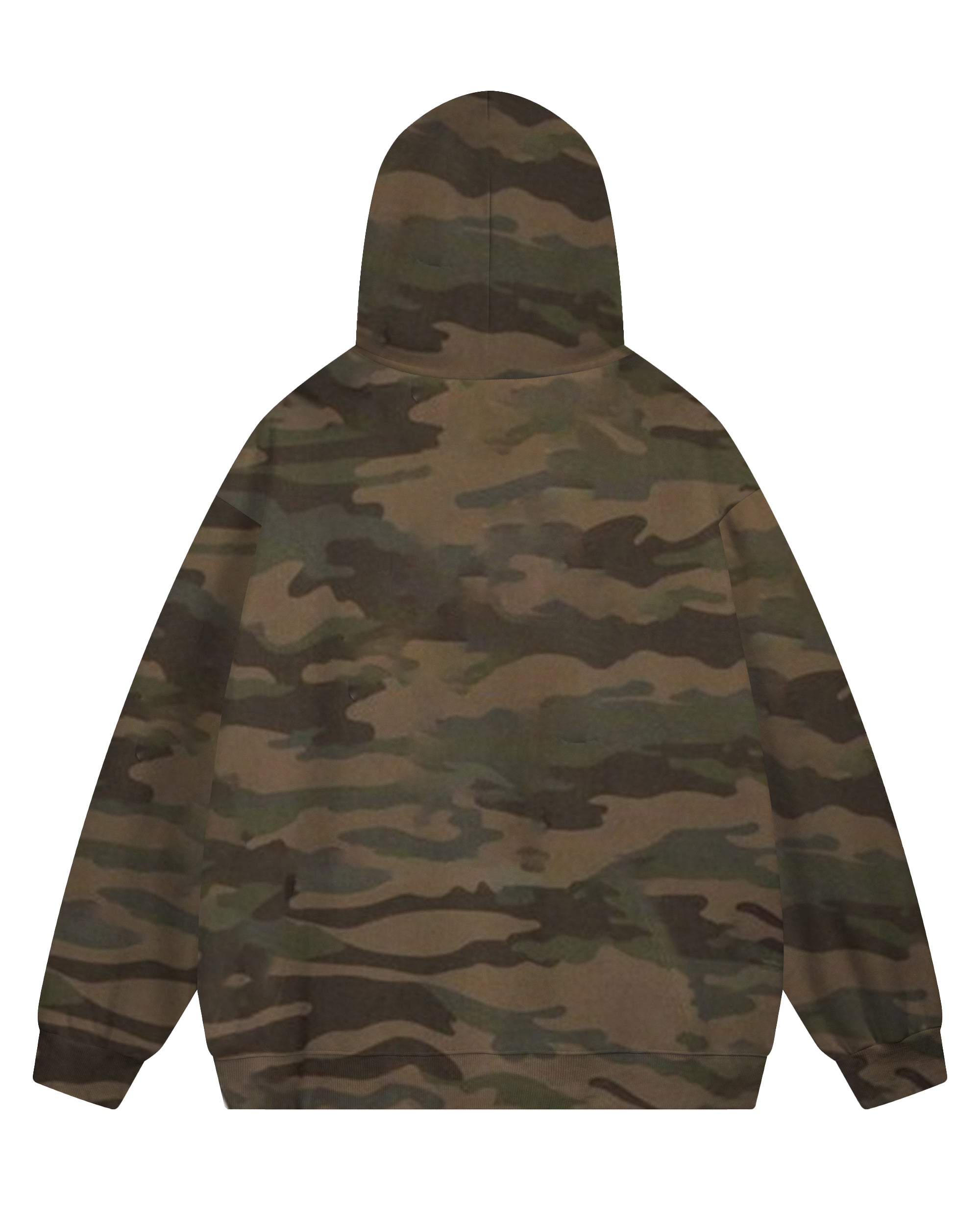 Big & Tall Graphic Graffiti Camouflage Hoodie for big men view 8