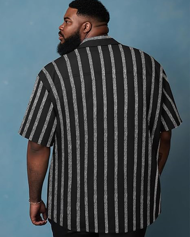 Big & Tall Hawaiian Short Sleeve Shirt for big men view 4
