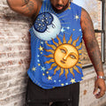 Big & Tall Blue Streetwear Men's Clothing for big men