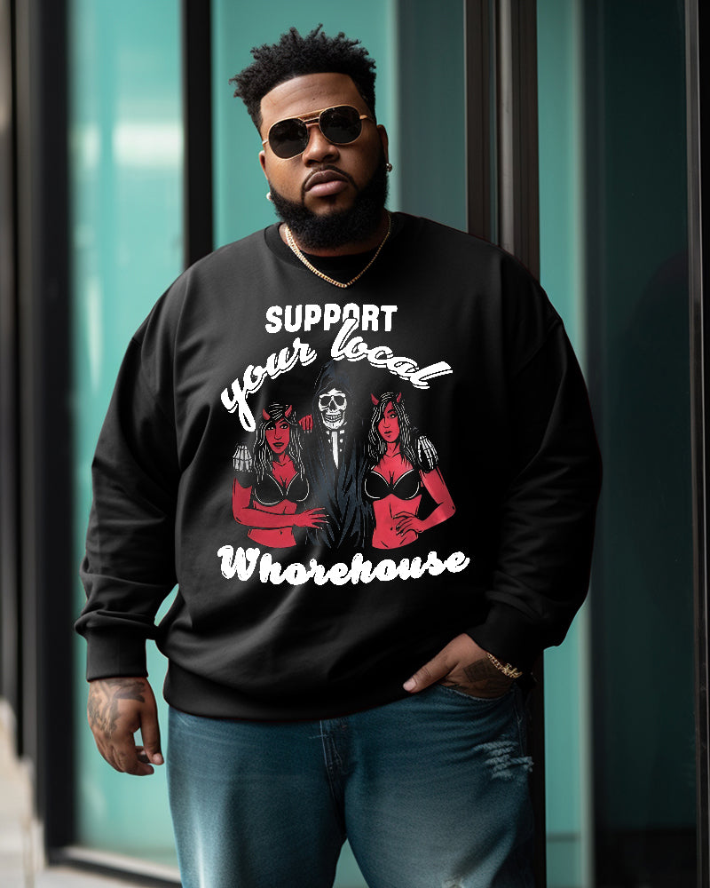 Big & Tall Skull Men's Clothing for big men