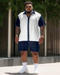 Big & Tall Plaid Jeans for big men view 1