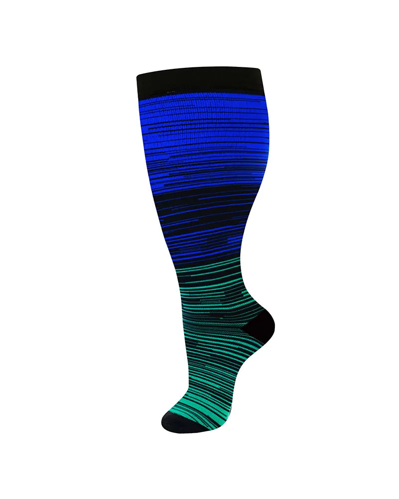 Big & Tall Gradient Striped Athletic Men's Clothing for big men view 8