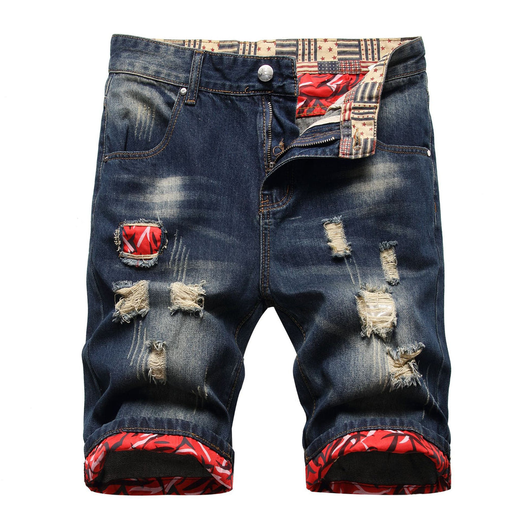 Big & Tall Denim Graffiti Streetwear Jeans for big men view 2