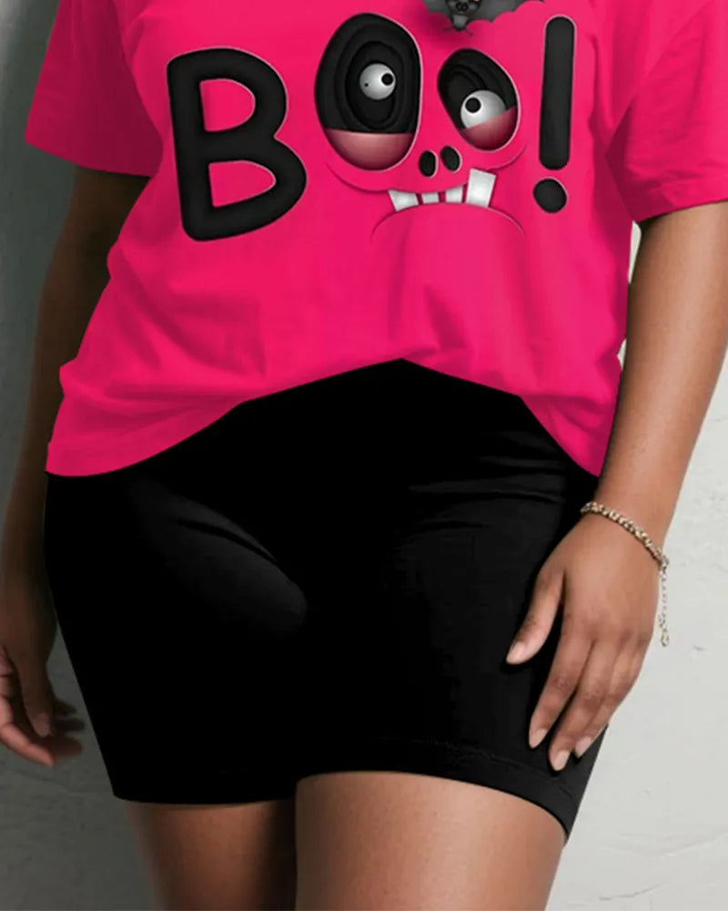 Big & Tall Graphic Graffiti Two-piece Set for big men view 4