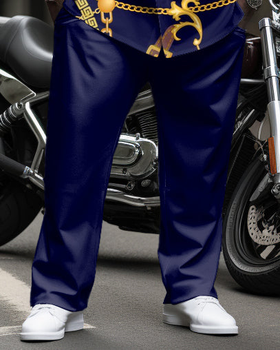 Big & Tall Vintage Two-piece Set for big men view 3