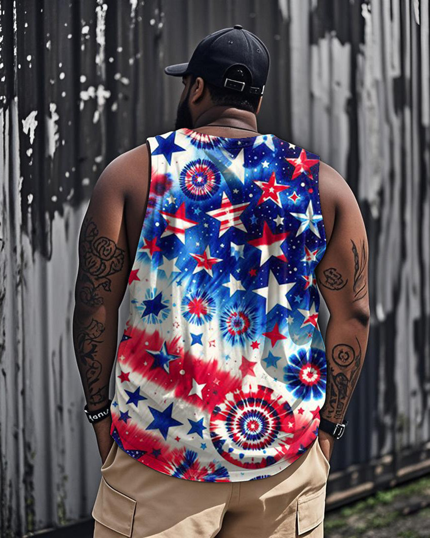 Big & Tall Graffiti Streetwear Men's Clothing for big men view 2