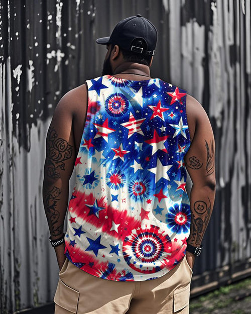 Big & Tall Graffiti Streetwear Men's Clothing for big men view 2