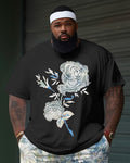 Big & Tall Floral Two-piece Set for big men view 2