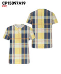 Big & Tall Yellow Graphic T-Shirt for big men view 3