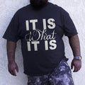 Big & Tall Graphic Streetwear T-Shirt for big men view 2