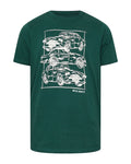 Big & Tall Green Solid Color T-Shirt for big men view 1