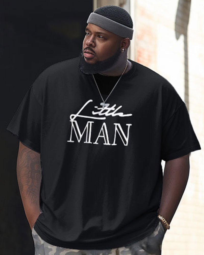 Big & Tall Graphic Camouflage Two-piece Set for big men view 2