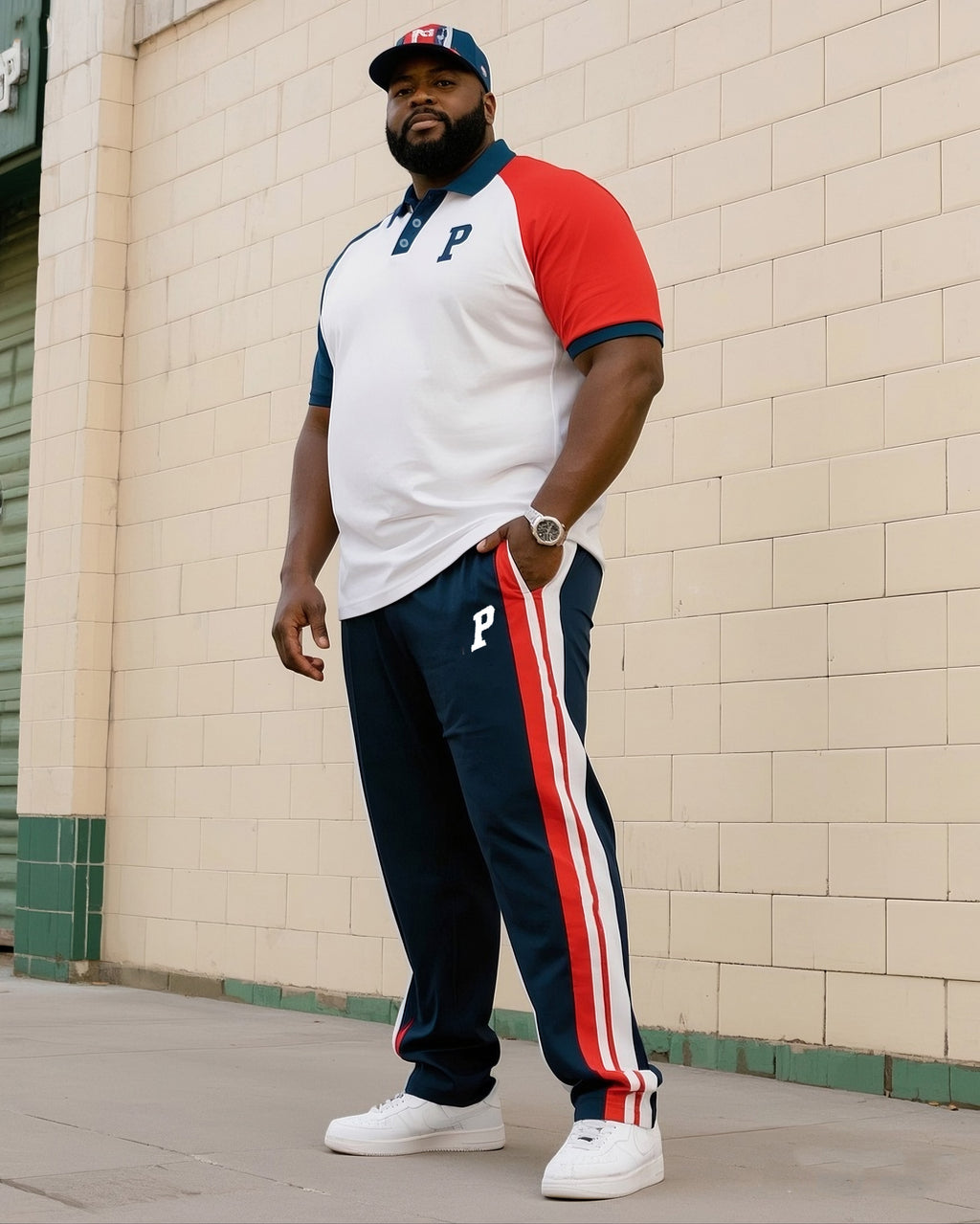 Big & Tall Graphic Jeans for big men view 1