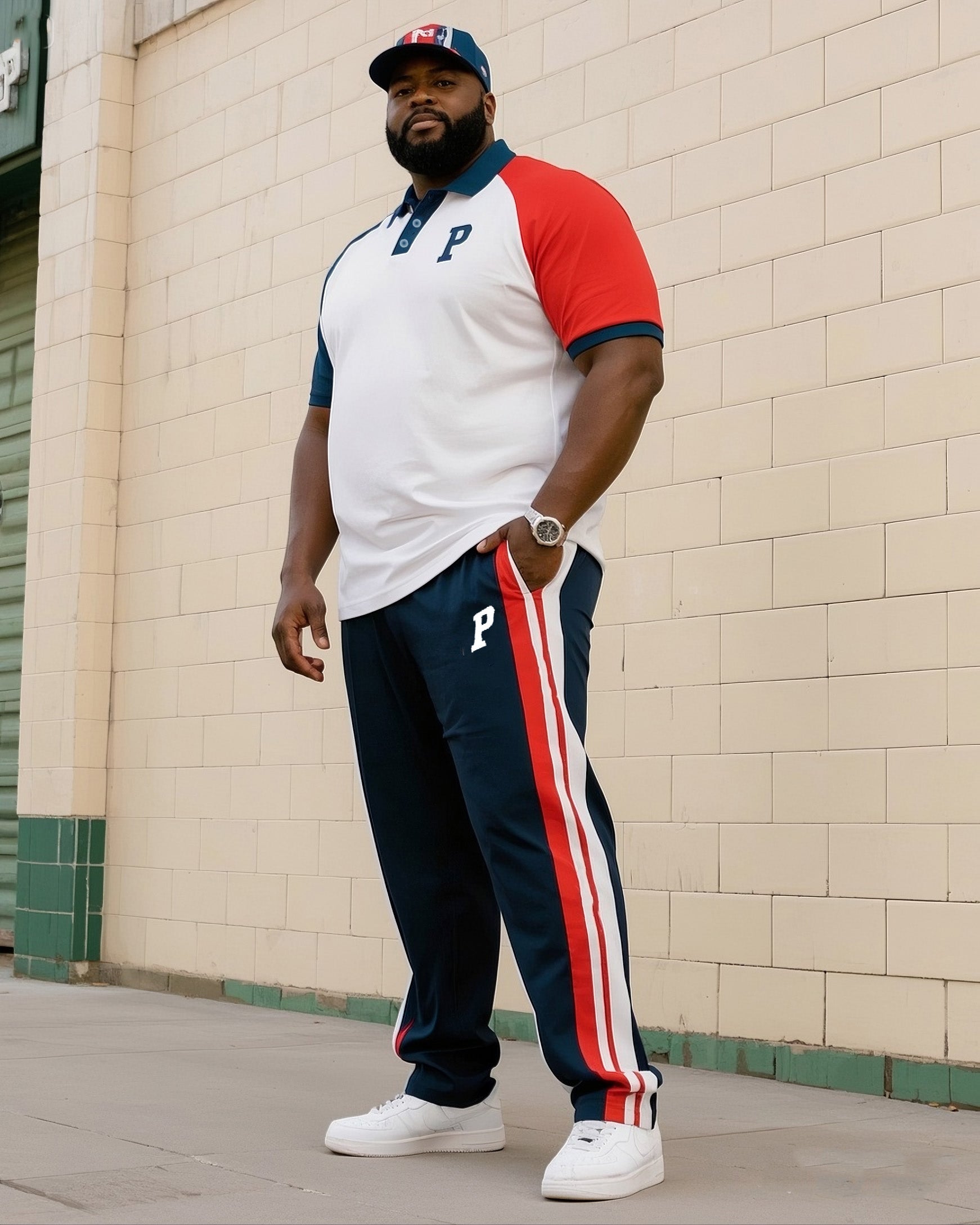 Big & Tall Graphic Jeans for big men view 1