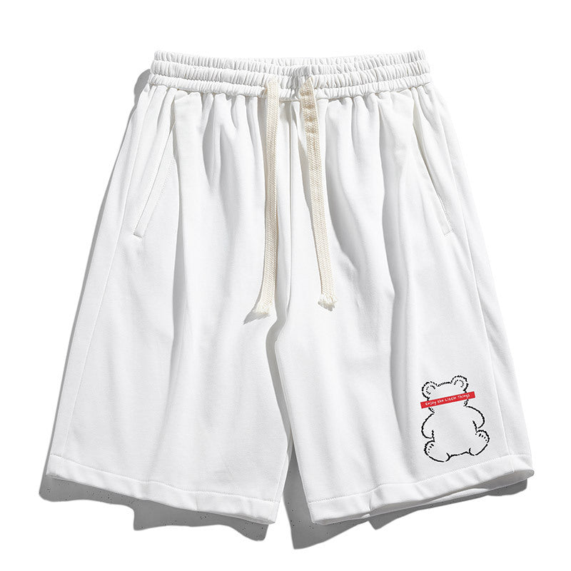 Big & Tall Graphic Streetwear Athletic Shorts for big men view 2