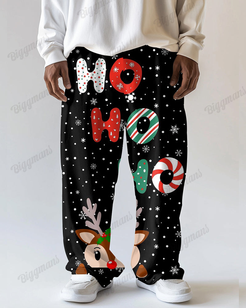 Big & Tall Graphic Pants for big men