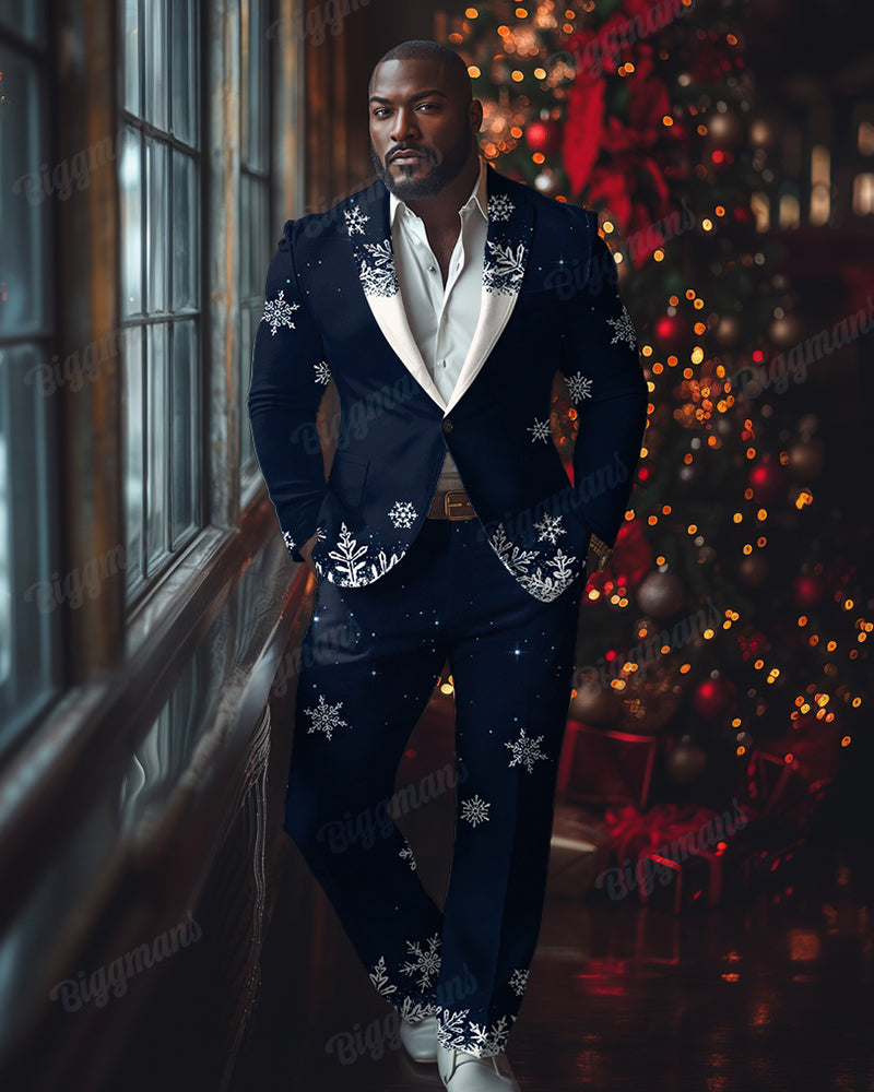 Big & Tall Streetwear Two-piece Set for big men view 1
