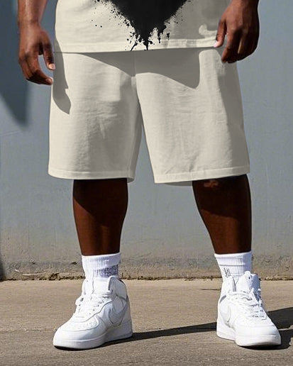 Big & Tall Graphic Two-piece Set for big men view 3