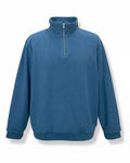 Big & Tall Blue Solid Color Polo Shirt for big men view 12