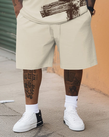Big & Tall Graphic Two-piece Set for big men view 3