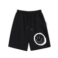 Big & Tall Smiley Streetwear Athletic Shorts for big men