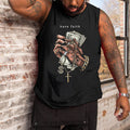 Big & Tall Graphic Tank Top for big men view 2