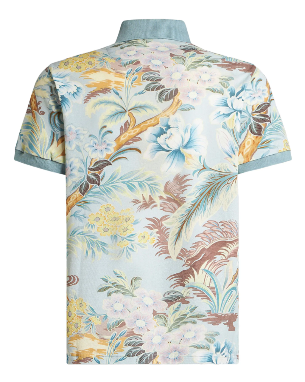 Big & Tall Hawaiian Graphic Short Sleeve Shirt for big men view 2