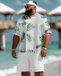 Big & Tall Hawaiian Tropical Graphic Jeans for big men view 1