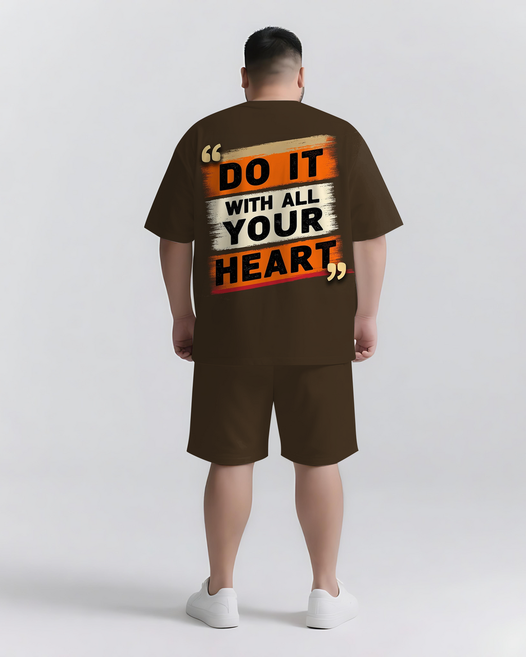 Big & Tall Graphic Streetwear T-Shirt for big men view 3