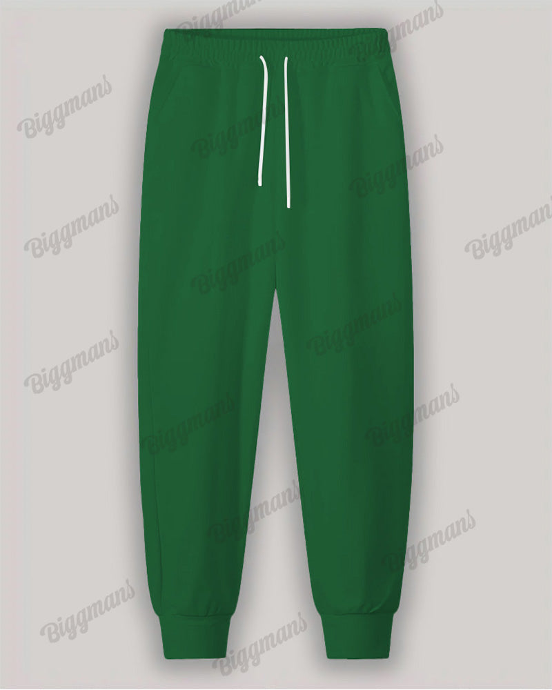 Big & Tall Green Graffiti Hoodie Sweatpants Set for big men view 4