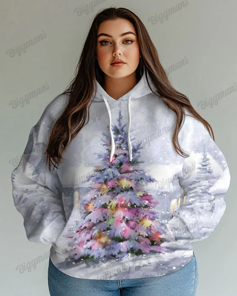 Big & Tall Graphic Hoodie Sweatpants Set for big men