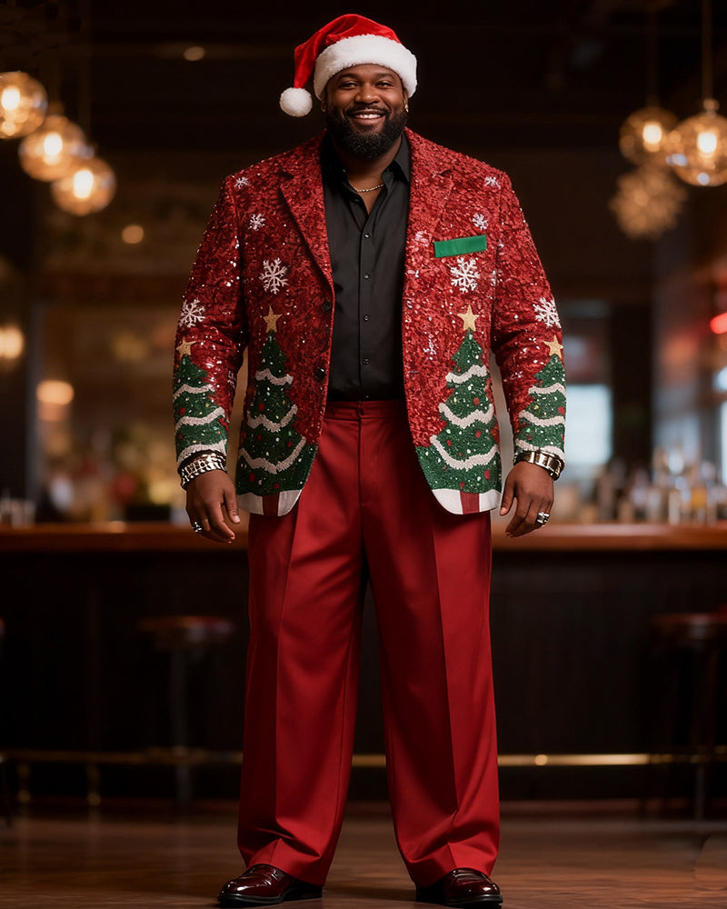 Big & Tall Graphic Two-piece Set for big men view 7