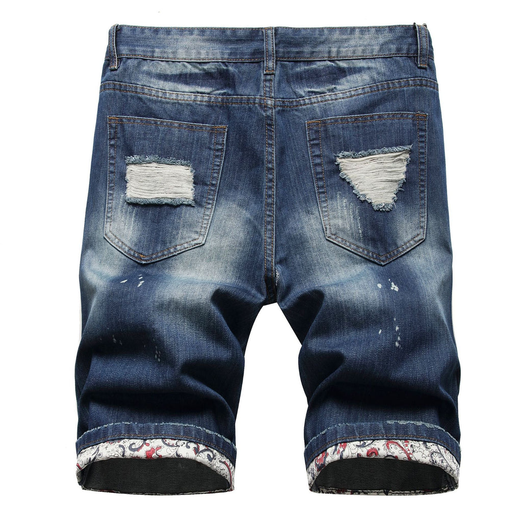 Big & Tall Denim Graffiti Streetwear Jeans for big men view 3