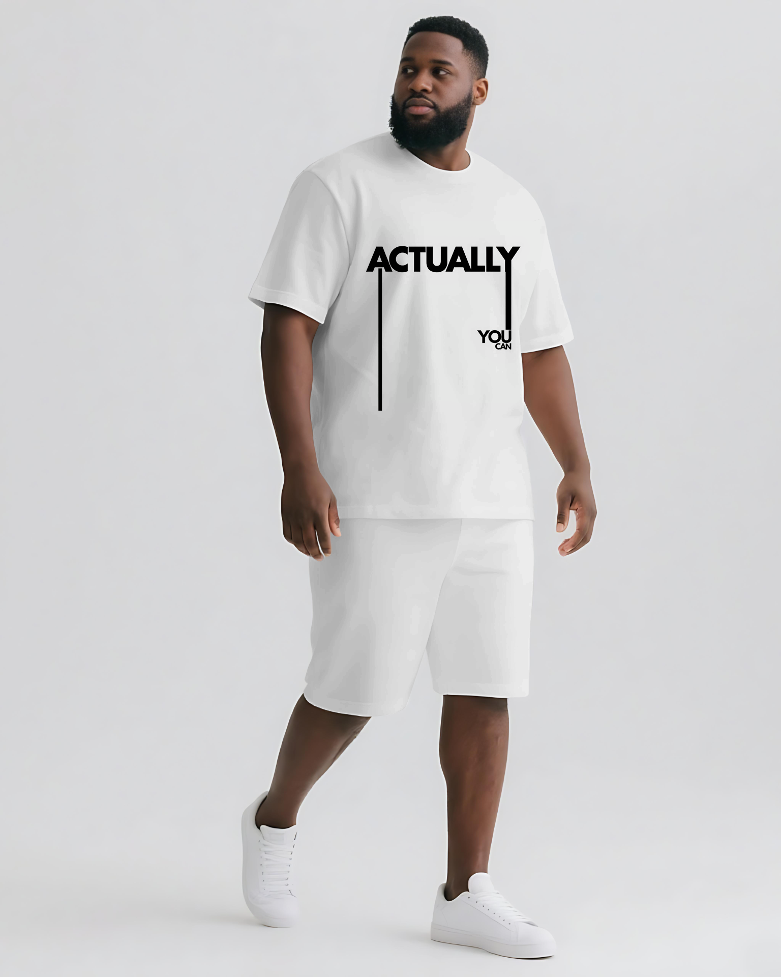 Big & Tall Striped T-Shirt for big men view 2