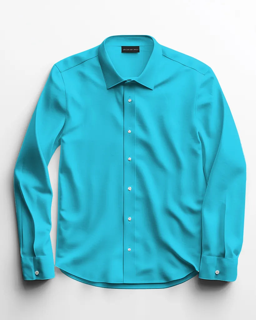 Big & Tall Solid Color Shirt Pants Set for big men view 27
